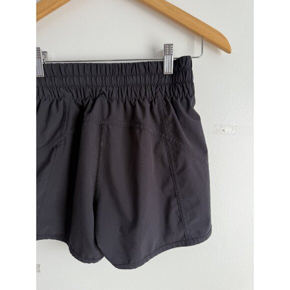 Lululemon Tracker Lined Black Short V 4" Running Training Outdoor Sweat Wicking - Picture 12 of 12